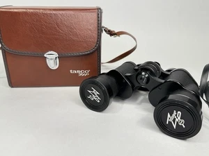Binoculares gran angular Tasco Zip 8x40 mm 412 pies con tapas Japón vintage limpios - Imagen 1 de 9