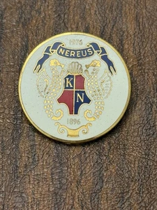 1976 Krewe of Nereus Pin- Mardi Gras Krewe Favor - Picture 1 of 2