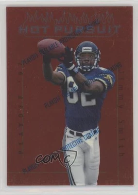 1997 Playoff First & Ten Hot Pursuit Jimmy Smith #18 - Image 1 of 2