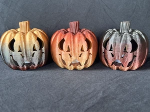 Drac-o-Lantern | 3D Druck Drache Kürbis | Fantasy Teelichthalter Halloween - Bild 1 von 3