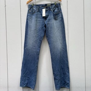 AG—ADRIANO GOLDSCHMIED—Protege—Denim 360 Jeans elásticos pierna recta—33 x 33—NUEVO CON ETIQUETAS - Imagen 1 de 13