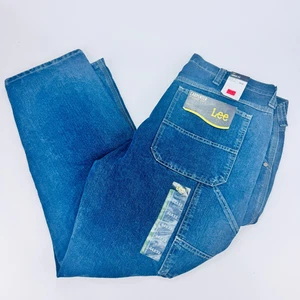 Lee Herren dunkelblau gerades Bein lockere Passform Carpenter Denim Jeans (Gr. 44 x 32) - Bild 1 von 6