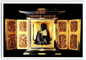 Postal de Colección Shinran-Shonin Estatua Museo Guimet París Japón Arte - Imagen 1 de 2