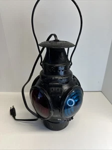 ADLAKE nicht schwitzende Chicago Railroad Zug Weichenlampe RR selten elektrisch - Bild 1 von 16