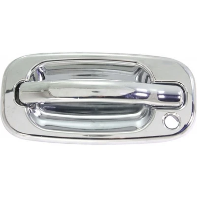 For GMC Sierra 1500 HD Exterior Door Handle Front, Driver Side Chrome 2001-2006 - Изображение 1 из 4