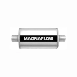 Magnaflow (12216)  Satin Stainless Steel 2.5" Center Oval Muffler - Picture 1 of 1