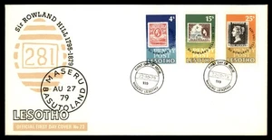 Mayfairstamps Lesotho FDC Stamps Combo Rowland Hill Maseru First Day Cover aat_1 - Picture 1 of 2