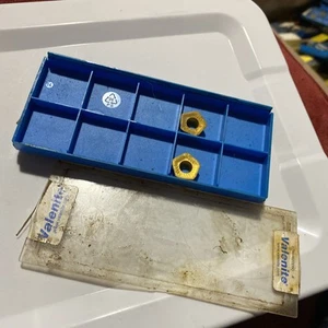 Qty.2 VALENITE Carbide Inserts PDMX 0905 ZE SR-81 VP5135 (I28) - Picture 1 of 3