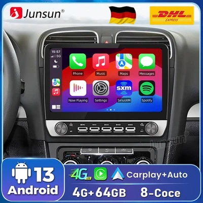 Für Golf VI 2008-2012 Android 14 Autoradio CarPlay 4G+64G SWC LTE 8-Kern BT DAB+ - Bild 1 von 4