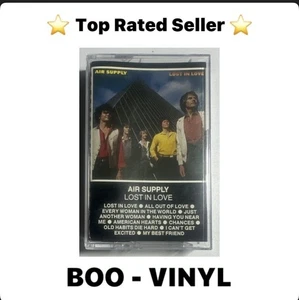 AIR SUPPLY LOST IN LOVE CASSETTE TAPE ALBUM GERMAN ISSUE EX / EX - Imagen 1 de 6