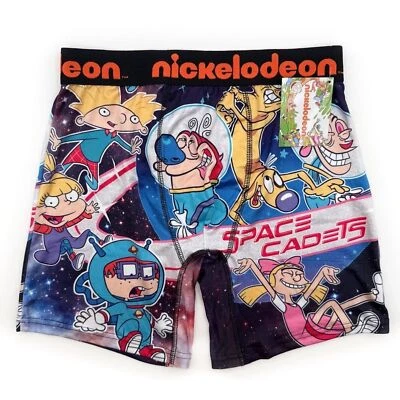 Calzoncillos boxer Nickelodeon años 90 para hombre ropa interior pequeña Rugrats Ren y Stimpy Catdog Foto 1 de 4