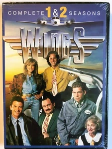 Wings DVD Seasons 1 And 2 Timothy Daly Steven Weber Crystal Bernard 3 Disc Set - Picture 1 of 2
