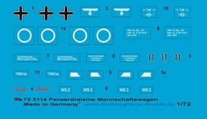 Peddinghaus 3114 1/72 Carro Armato Draisina Mannschaftwagen - Foto 1 di 1