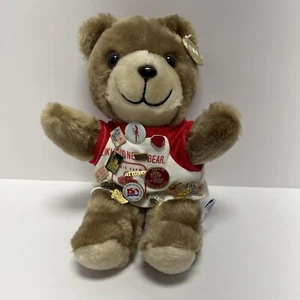 Aus der Welt von Smile International Inc Bär mit State Farm & United Way Pins - Bild 1 von 12