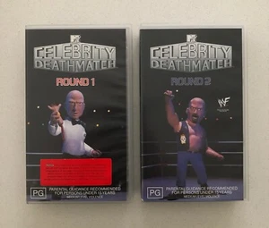 MTV Celebrity Death Match Round 1 and 2 - VHS Tapes - Picture 1 of 8
