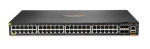 JL665A Aruba HPE 6300F 48-port 1GbE Class 4 PoE and 4-port SFP56 Switch - Picture 1 of 3