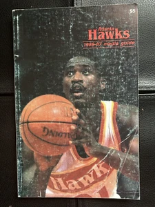 Atlanta Hawks Media Guide 1986-1987  NBA Basketball  Dominique Wilkins - Picture 1 of 3