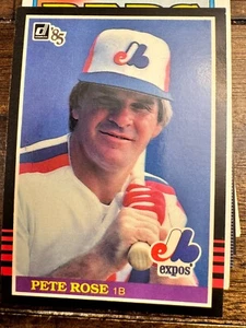 1985 Donruss Baseball #254 Pete Rose - Picture 1 of 1