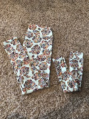 LuLaRoe Mommy and Me Como Nuevo Disney Rosas Set-Niños S/M y TC DIFÍCIL DE ENCONTRAR Unicornio Foto 1 de 2