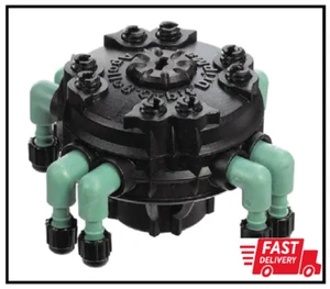 8-Port Adjust Flow Manifold (1/Tag) - Picture 1 of 1