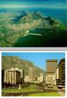 2~4X6 Postcards Cape Town, South Africa  AERIAL VIEW & ADDERLEY STREET SCENE
