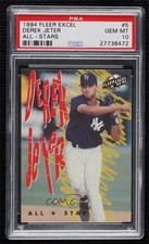1994-95 Fleer Excel All-Stars Derek Jeter #5 PSA 10 GEM MT HOF