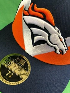 NFL Denver Broncos New Era 59FIFTY 2019 Draft Hat/Cap NWT 7-5/8 - Picture 1 of 6