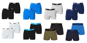 2 Pack Lonsdale London Boxer Short Boxers Trunks Pants Briefs Size XS-4XL - Picture 1 of 18