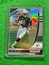 MARLON MACK PRIZM SILVER CARD JERSEY #5 COLTS 2020 PANINI PRIZM DRAFT PICKS 