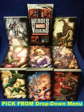 2010 Rittenhouse Marvel Heroes & Villains BASE Trading Card U-Pick-1