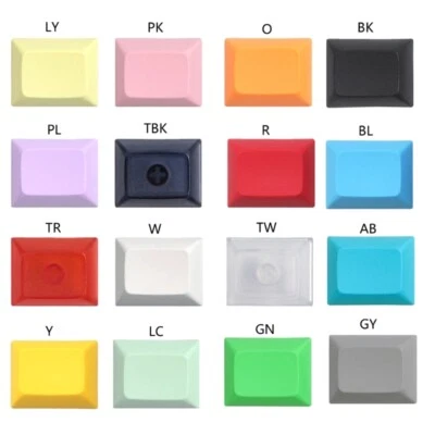 10PCS PBT Blank Keycaps Mechanical Keyboard Installation 1.25U DSA Profile Key - Image 1 of 4