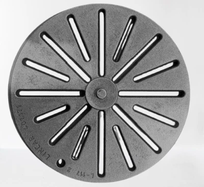 GRIGLIA GHISA CIRCOLARE diam. 25 cm STUFA A LEGNA LINCAR MONELLA 174/175 cod 401