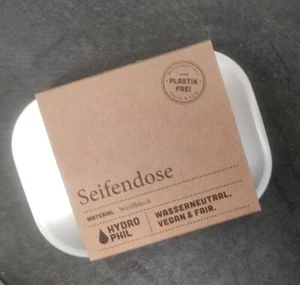 Jabón hidrófilo compañero de viaje neutral en agua, vegano y hecho justo - Imagen 1 de 5