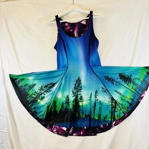 BlackMilk Amethyst Vs Aurora Inside Out Dress Size XS - Picture 1 of 9