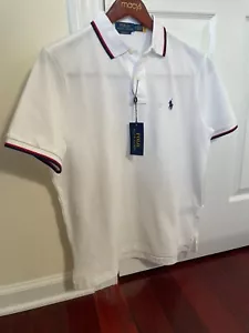 Brand New POLO RALPH LAUREN White Polo Classic Fit Shirt w/Tags Size M - Picture 1 of 2