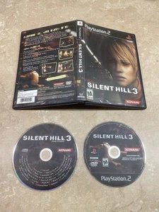 Silent Hill 3 (Sony PlayStation 2, 2003) PS2 Black Label Game NO MANUAL TESTED - Picture 1 of 12