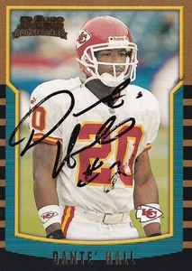 DANTE HALL SIGNED AUTO'D 2000 BOWMAN CARD #223 KANSAS CITY CHIEFS ST LOUIS RAMS - Picture 1 of 4