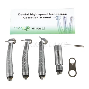 Fiber Optic High Speed Handpieces 6 Holes 45°+Large+Standard Head - Picture 1 of 10