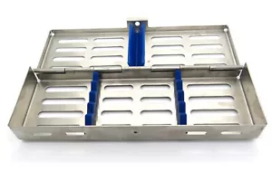 20 Zahnsterilisation Kassette Autoklav Tablett Gestell von 5 Stück Instrumente - Bild 1 von 5