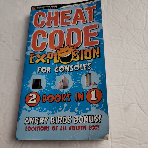 Cheat Code Explosion for Consoles and Handhelds 2 Books in 1 - Angry ...