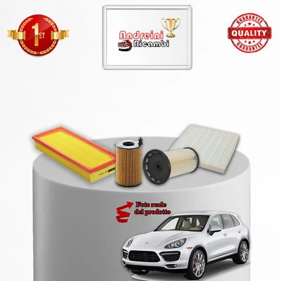 KIT TAGLIANDO FILTRI PORSCHE CAYENNE II 3.0 V6 Diesel 180KW DAL 2015 -> - Imagen 1 de 2