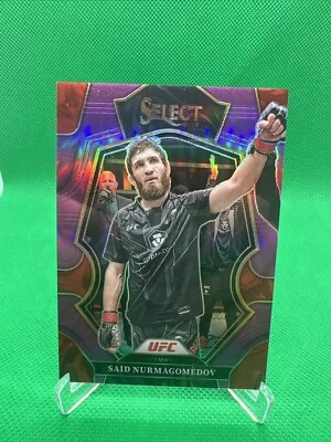 2023 Select UFC Said Nurmagomedov Premier Level Purple Prizm #/99 - Image 1 of 2