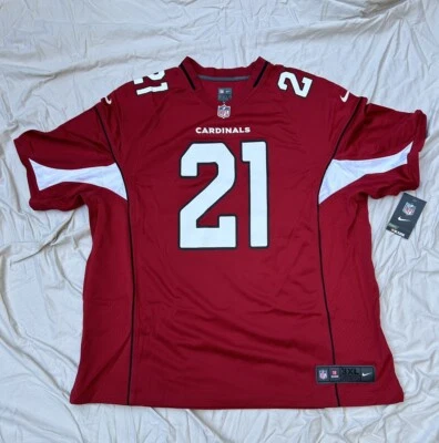 Nike Patrick Peterson Arizona Cardinals Jersey Mens XXL & 3XL Red NFL #21 NWT - Image 1 of 4
