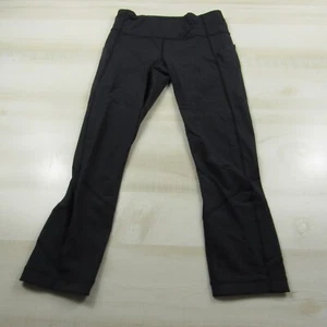 Lululemon Damenhose 4 schwarz Align Taschen Kordelzug Yoga Training Leggings - Bild 1 von 16