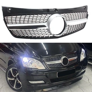für Mercedes-Benz W639 Viano/Vito 2011-14 Front Racing Facelift Grills Silber - Picture 1 of 14