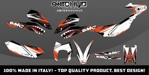 KIT ADESIVI GRAFICHE DECALS GRAPHICS SPITFIRE per moto SMC 690 DECALS DEKOR - Picture 1 of 1
