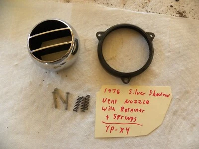 1976 年劳斯莱斯银影宾利 T I & II 通风喷嘴和弹簧 — 第 1/4 张图片