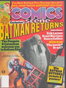 Comics Scene (Starlog) #28 Aug 1992 - Batman Returns-Fine! - Picture 1 of 1