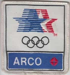 Juegos Olímpicos 1984 Los Ángeles EE. UU. ARCO 112mm x 105mm parche uniforme - Imagen 1 de 1