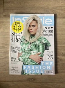 Instyle Magazine - September 2015 - featuring Sky Ferreira - Picture 1 of 3